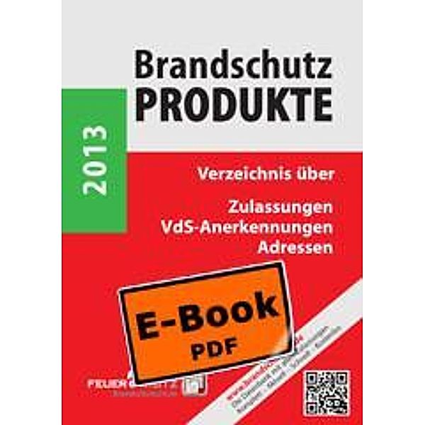 Brandschutzprodukte 2013 (E-Book)