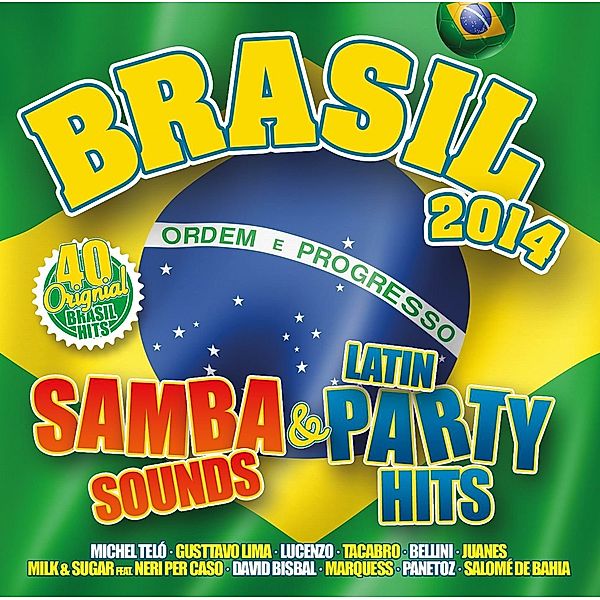 Brasil 2014-Samba Sounds & Party Hits (2CD), Diverse Interpreten