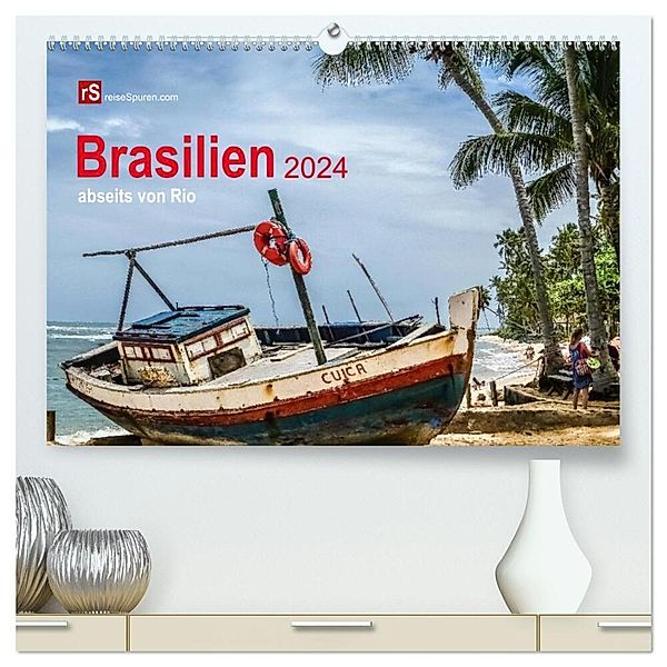 Brasilien 2024 abseits von Rio (hochwertiger Premium Wandkalender 2024 DIN A2 quer), Kunstdruck in Hochglanz, Uwe Bergwitz