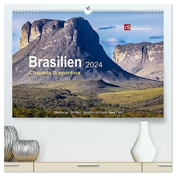 Brasilien 2024 - Chapada Diamantina (hochwertiger Premium Wandkalender 2024 DIN A2 quer), Kunstdruck in Hochglanz, Uwe Bergwitz