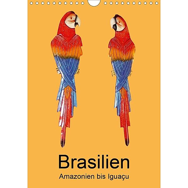 Brasilien - Amazonien bis Iguaçu (Wandkalender 2021 DIN A4 hoch), Rudolf Blank