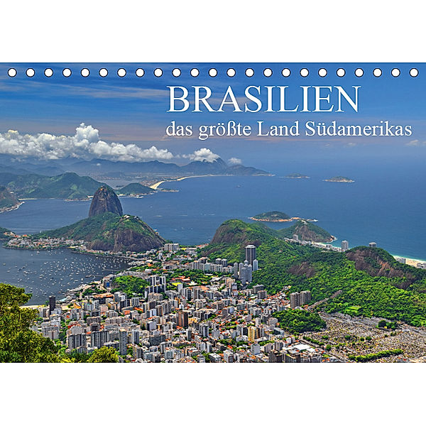 Brasilien - das größte Land Südamerikas (Tischkalender 2019 DIN A5 quer), FRYC JANUSZ