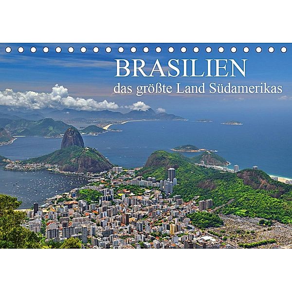 Brasilien - das größte Land Südamerikas (Tischkalender 2021 DIN A5 quer), Fryc Janusz