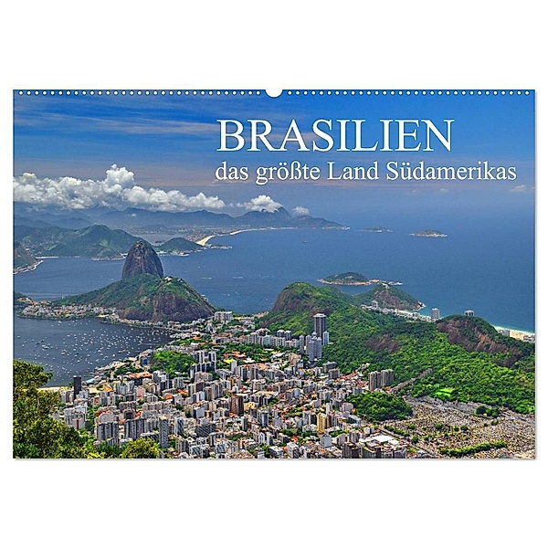 Brasilien - das grösste Land Südamerikas (Wandkalender 2024 DIN A2 quer), CALVENDO Monatskalender, Fryc Janusz