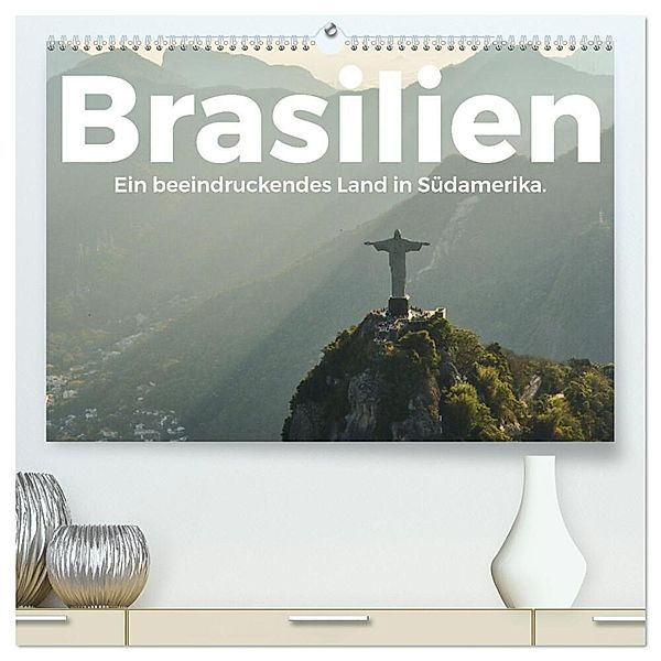 Brasilien - Eine beeindruckendes Land in Südamerika. (hochwertiger Premium Wandkalender 2024 DIN A2 quer), Kunstdruck in Hochglanz, M. Scott