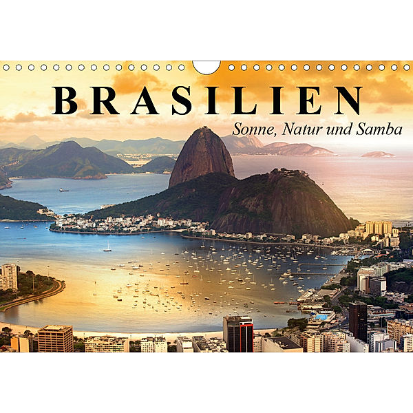 Brasilien. Sonne, Natur und Samba (Wandkalender 2020 DIN A4 quer), Elisabeth Stanzer