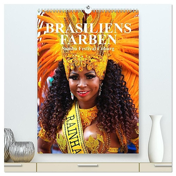 Brasiliens Farben (hochwertiger Premium Wandkalender 2024 DIN A2 hoch), Kunstdruck in Hochglanz, Dr. Werner Altner
