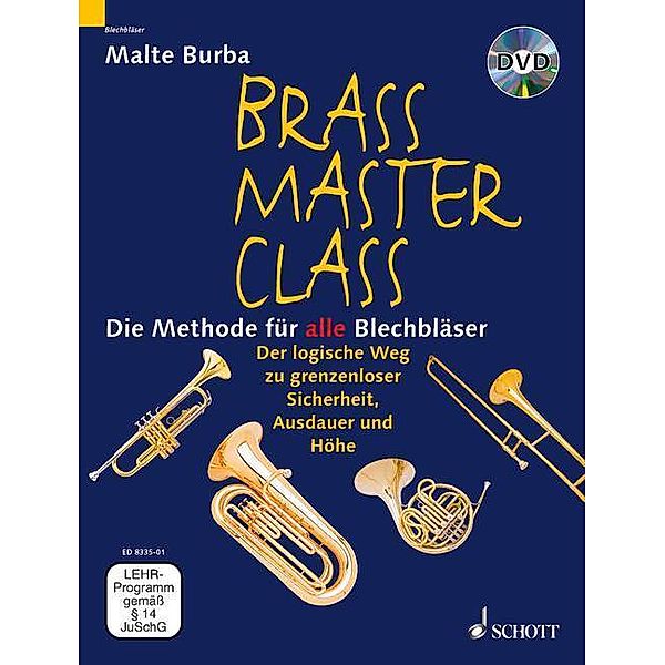 Brass Master-Class, m. DVD, Malte Burba