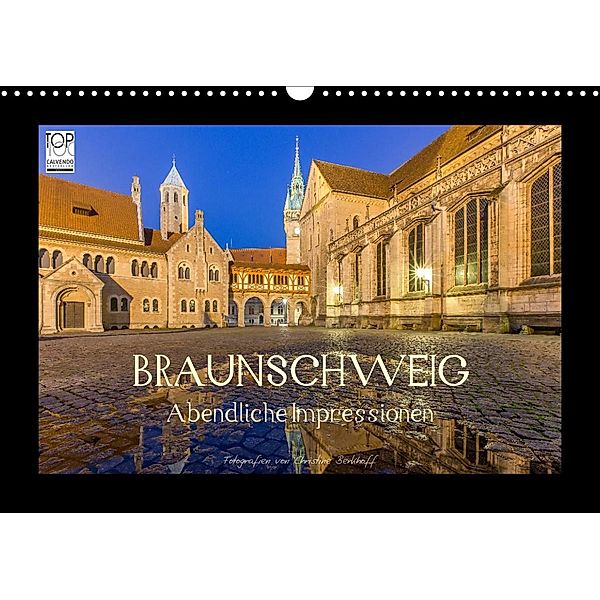 BRAUNSCHWEIG - Abendliche Impressionen (Wandkalender 2023 DIN A3 quer), Christine Berkhoff