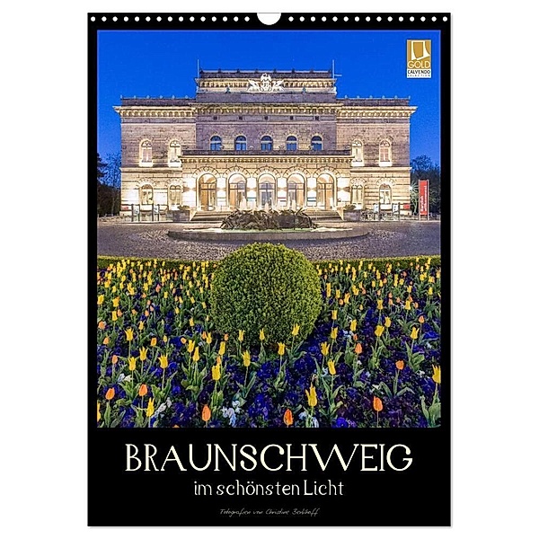 Braunschweig im schönsten Licht (Wandkalender 2024 DIN A3 hoch), CALVENDO Monatskalender, Christine Berkhoff