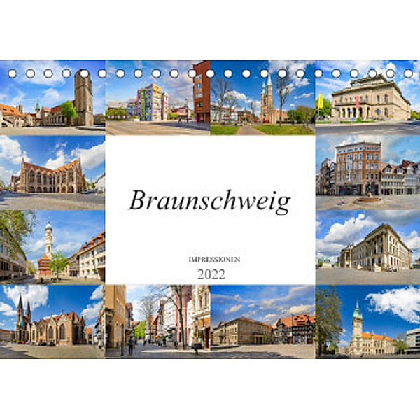 Braunschweig Impressionen (Tischkalender 2022 DIN A5 quer), Dirk Meutzner