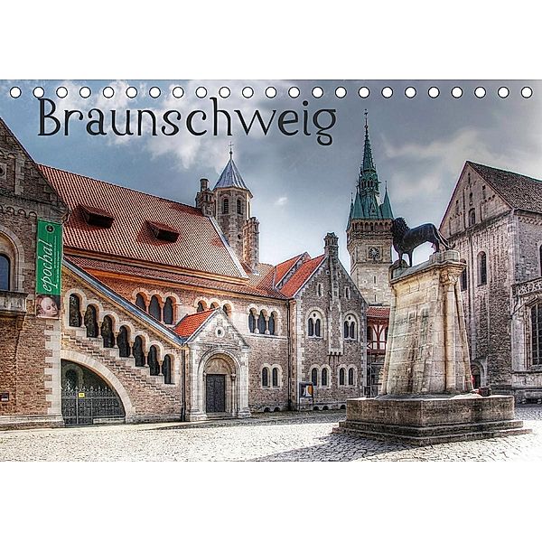 Braunschweig (Tischkalender 2021 DIN A5 quer), Kordula Vahle