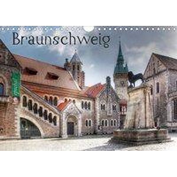 Braunschweig (Wandkalender 2020 DIN A4 quer), Uwe Vahle
