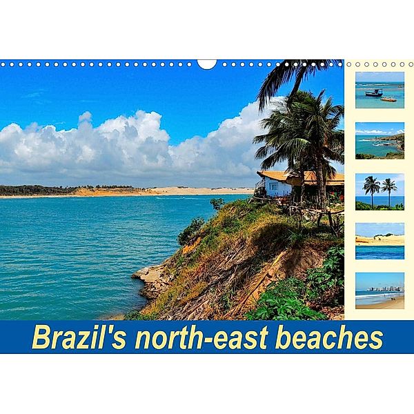 Brazil's north-east beaches (Wall Calendar 2023 DIN A3 Landscape), Martiniano Ferraz