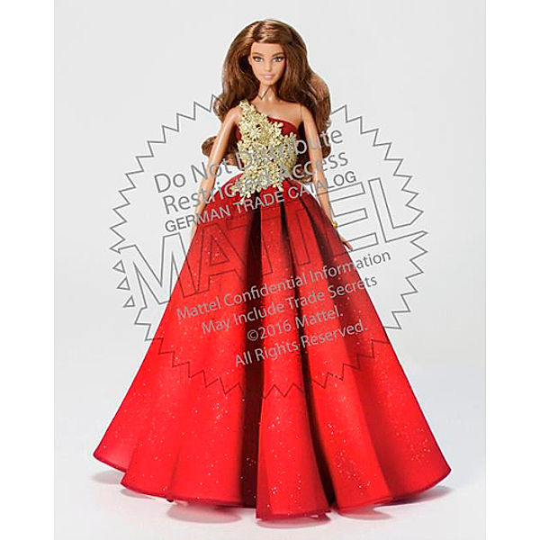 Mattel BRB 2016 Holiday Doll brünett