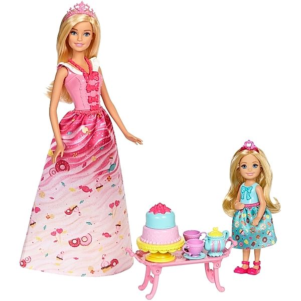 Mattel BRB Bonbon Prinz.und Chelsea Teezeit