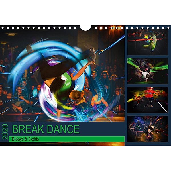 Break Dance B-boys & B-girls (Wandkalender 2020 DIN A4 quer), Dirk Meutzner