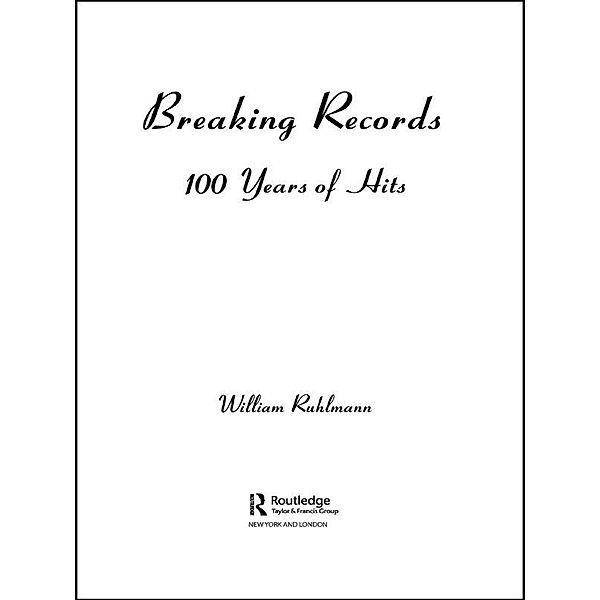 Breaking Records, William Ruhlmann