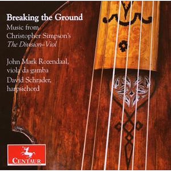 Breaking The Ground, John Mark Rozendaal, David Schrader