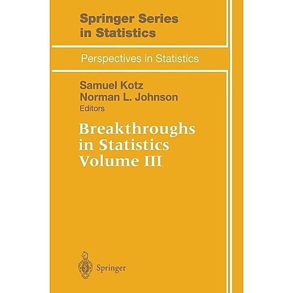 Breakthroughs in Statistics / Springer Series in Statistics