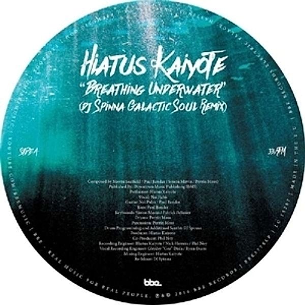 Breathing Underwater (Dj Spinna Galactic Soul Rmx), Hiatus Kaiyote