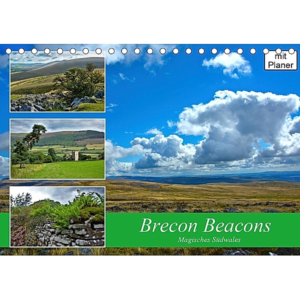 Brecon Beacons - Magisches Südwales (Tischkalender 2021 DIN A5 quer), Lost Plastron Pictures
