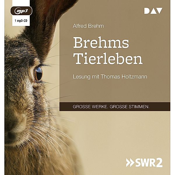 Brehms Tierleben,1 Audio-CD, 1 MP3, Alfred Brehm