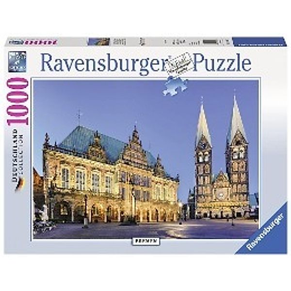 Bremen: Blick aufs Rathaus (Puzzle)