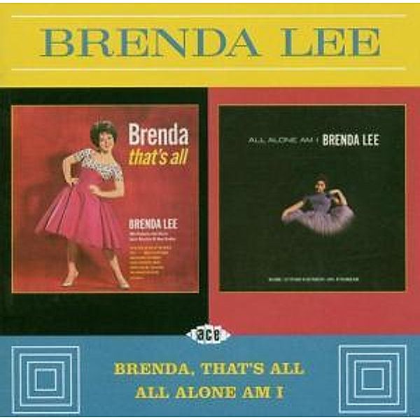 Brenda,That'S All/All Alone Am I, Brenda Lee