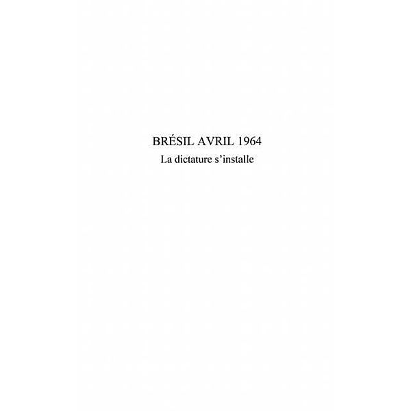 Bresil avril 1964 / Hors-collection, Mesguen Jean-Jose