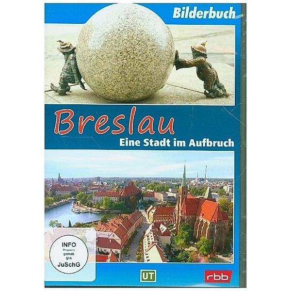 Breslau - Stadt im Aufbruch & wunderschön - Bilderbuch,1 DVD