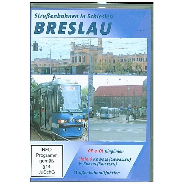 Breslau - Straßenbahnen in Schlesien,1 DVD