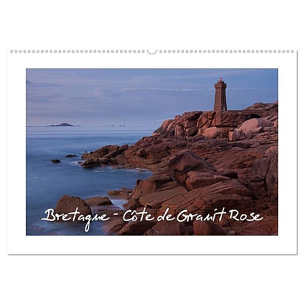 Bretagne - Côte de Granit Rose (Wandkalender 2024 DIN A2 quer), CALVENDO Monatskalender, Boris Buschardt