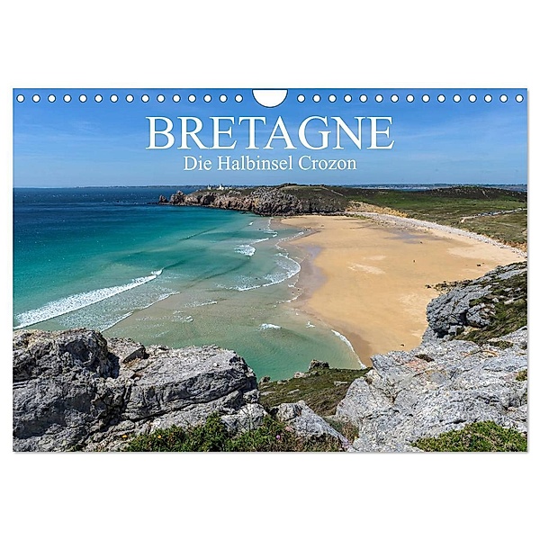 Bretagne - Die Halbinsel Crozon (Wandkalender 2024 DIN A4 quer), CALVENDO Monatskalender, Klaus Hoffmann