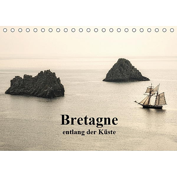 Bretagne entlang der Küste (Tischkalender 2019 DIN A5 quer), Anne Berger