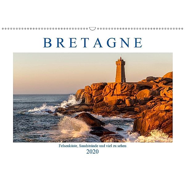 Bretagne - Felsenküste, Sandstrände und viel zu sehen (Wandkalender 2020 DIN A2 quer), Dirk Sulima