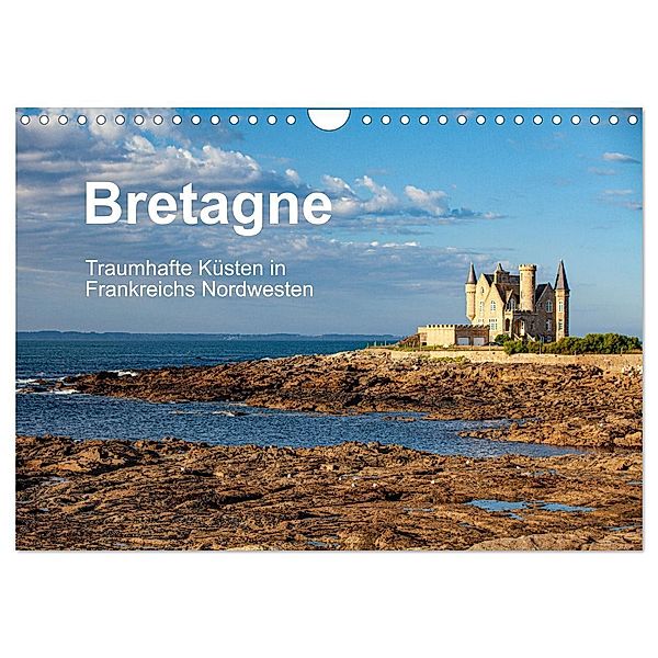 Bretagne Traumhafte Küsten in Frankreichs Nordwesten (Wandkalender 2024 DIN A4 quer), CALVENDO Monatskalender, Etienne Benoît