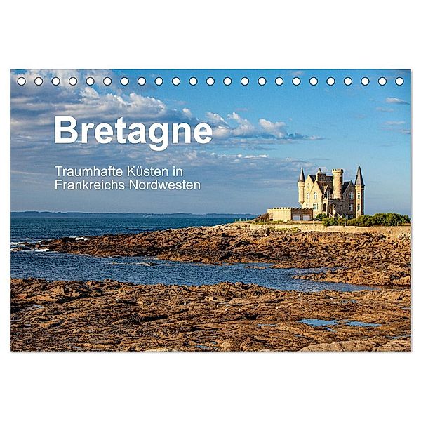 Bretagne Traumhafte Küsten in Frankreichs Nordwesten (Tischkalender 2025 DIN A5 quer), CALVENDO Monatskalender, Calvendo, Etienne Benoît