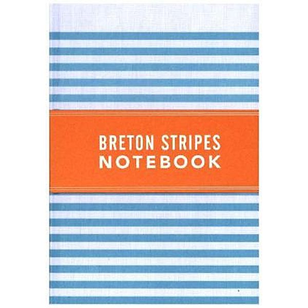 Breton Stripes Notebook Sky Blue