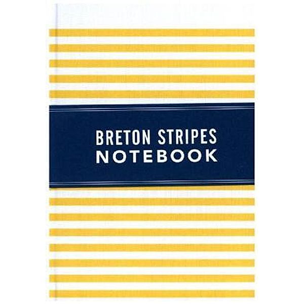 Breton Stripes Notebook Sunny Yellow, Kinkajou