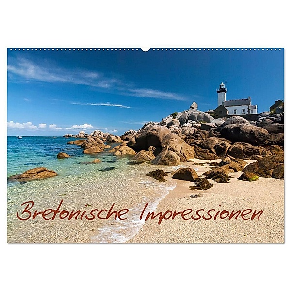 Bretonische Impressionen (Wandkalender 2024 DIN A2 quer), CALVENDO Monatskalender, Klaus Hoffmann