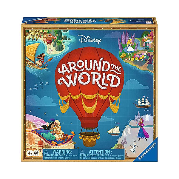 Ravensburger Verlag Brettspiel Disney Around the World, Marisa Peña