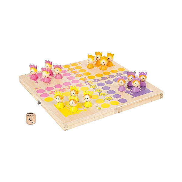 small foot® Brettspiel LUDO – PRINZESSINNEN aus Holz