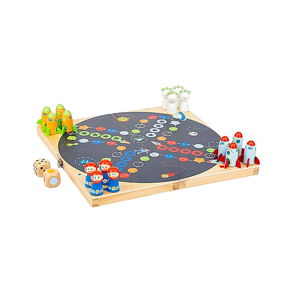 small foot® Brettspiel LUDO – SPACE aus Holz