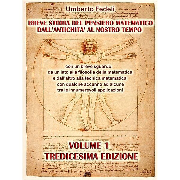 Breve storia del pensiero matematico dall'antichità al nostro tempo, Umberto Fedeli