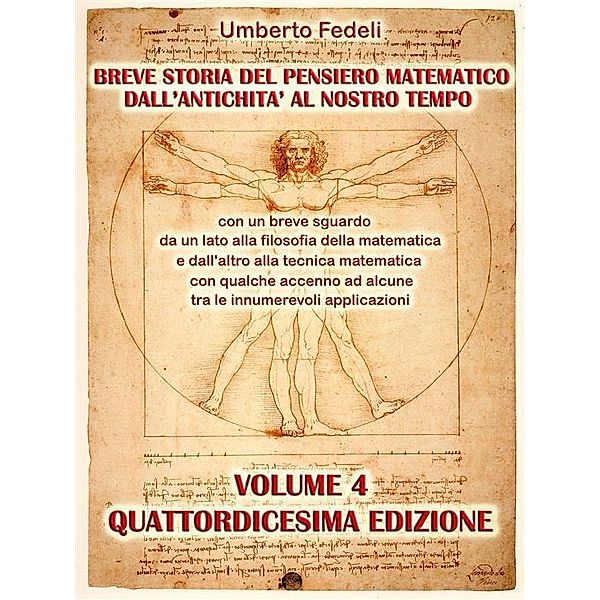 Breve storia del pensiero matematico dall'antichità al nostro tempo, Umberto Fedeli