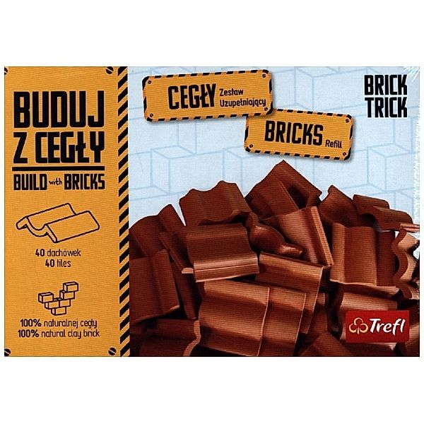 Trefl Brick Trick - Nachfüllung Dachpfannen 40 Stück