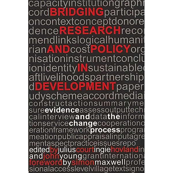 Bridging Research and Policy in Development, Julius Court