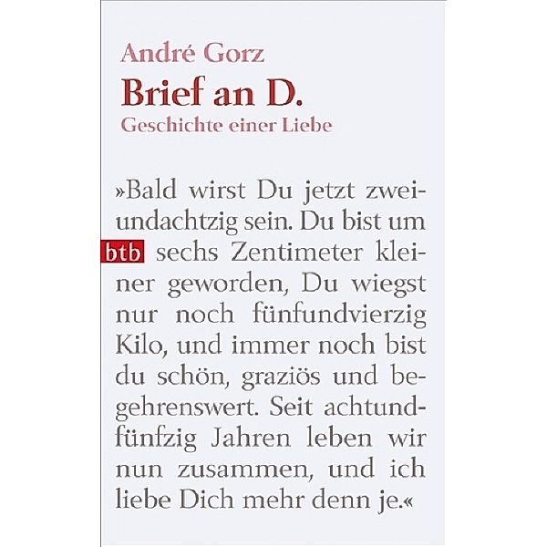 Brief an D., André Gorz