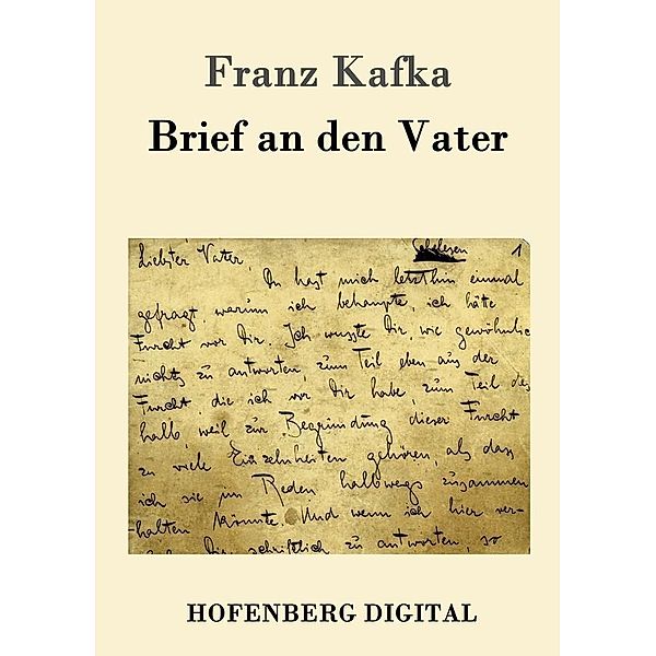 Brief an den Vater, Franz Kafka